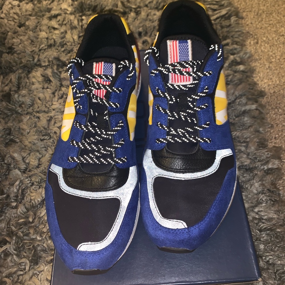 Polo Ralph Lauren Downhill Skier Train 100 Suede